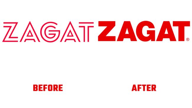 Zagat Avant et Apres Logo (histoire)