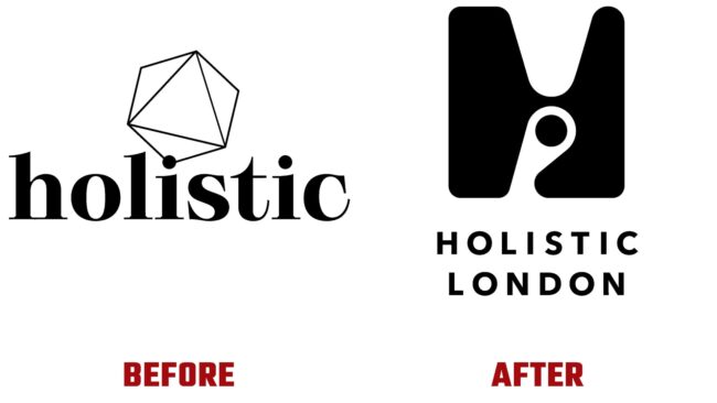 Holistic London Avant et Apres Logo (histoire)