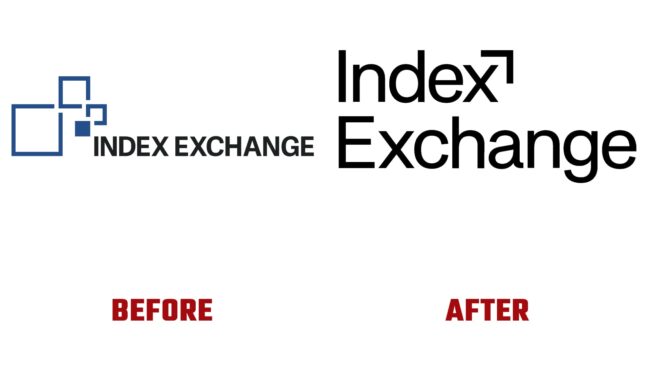 Index Exchange Avant et Apres Logo (histoire)