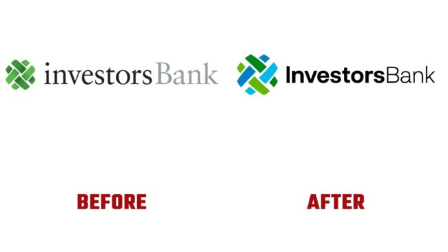 Investors Bank Avant et Apres Logo (histoire)
