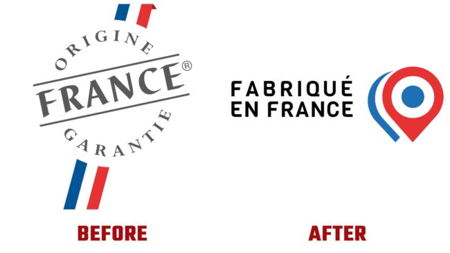 Made in France Avant et Apres Logo (histoire)