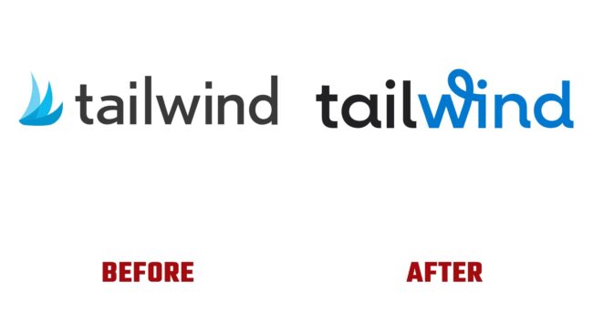 Tailwind Avant et Apres Logo (histoire)