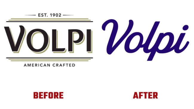 Volpi Avant et Apres Logo (histoire)