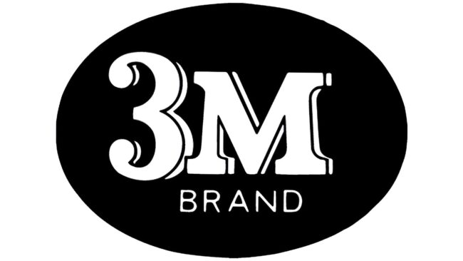 3M Brand (first era) Logo 1952-1954