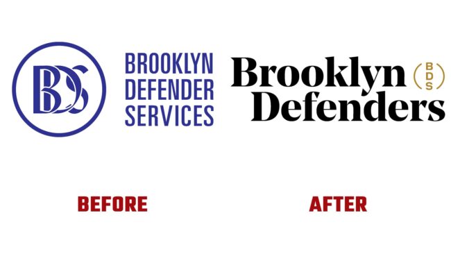 Brooklyn Defenders (BDS) Avant et Apres Logo (histoire)