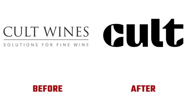 Cult Wines Avant et Apres Logo (histoire)