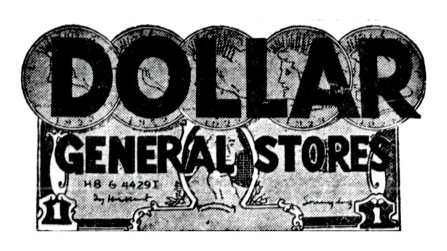 Dollar General Stores Logo 1955-1972