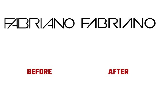 Fabriano Avant et Apres Logo (histoire)
