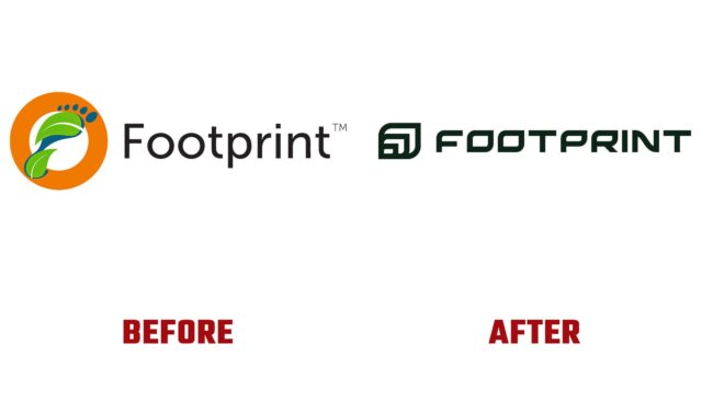 Footprint Avant et Apres Logo (histoire)