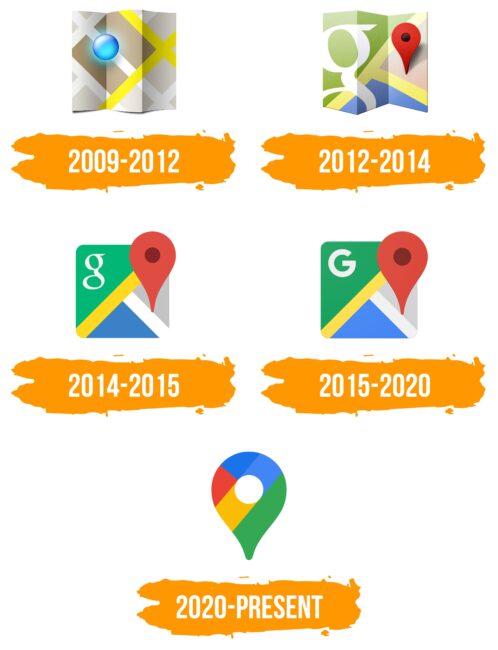 Google Maps Icons Logo Histoire