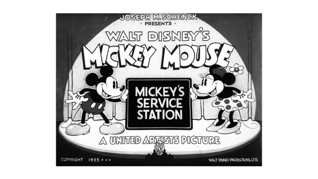 Mickey Mouse Logo 1932-1935