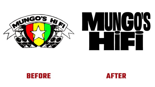 Mungo's Hi Fi Avant et Apres Logo (histoire)