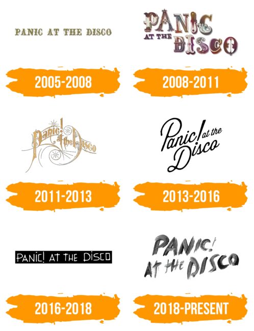 Panic! at the Disco Logo Histoire