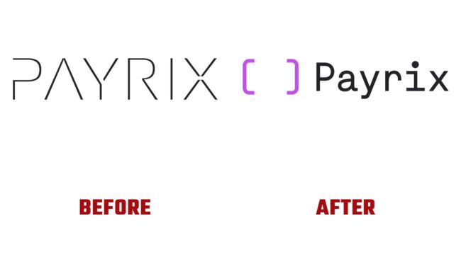 Payrix Avant et Apres Logo (histoire)