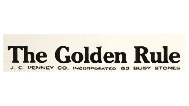 The Golden Rule Logo 1909-1916