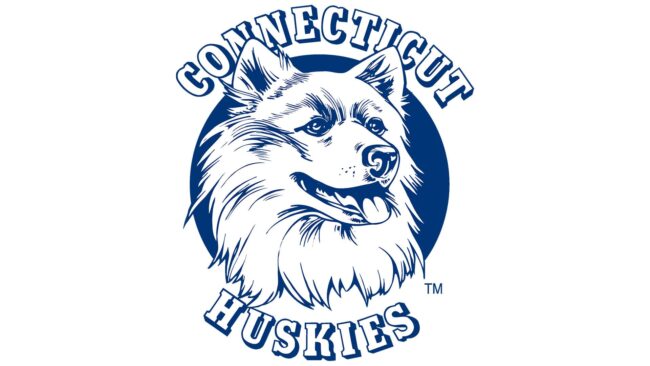 UConn Huskies Logo 1981-2002