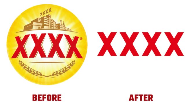 XXXX Avant et Apres Logo (histoire)