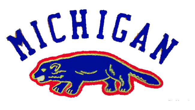 Michigan Wolverines Logo 1912-1921
