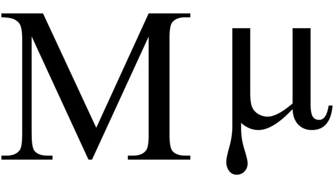 Mu Greek Symbole