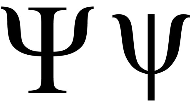 Psi Greek Symbole