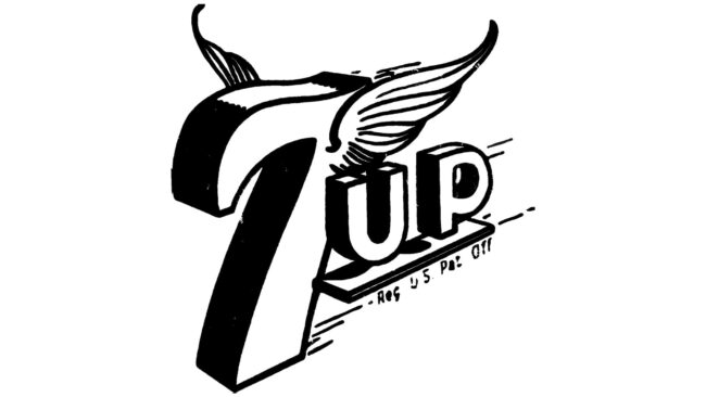 7up Logo 1929-1930