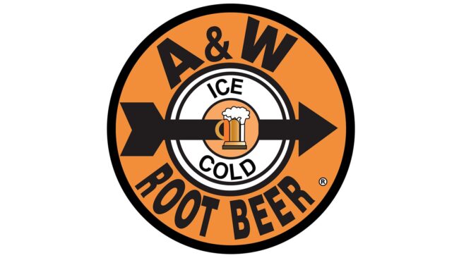 A&W Root Beer Restaurants Logo 1958-1961