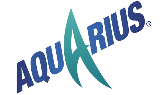 Aquarius (drink) Logo 2013-2017