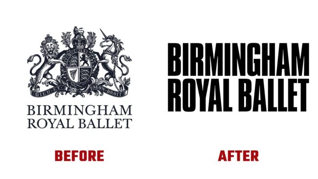 Birmingham Royal Ballet Avant et Apres Logo (histoire)
