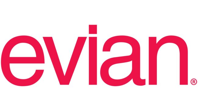 Evian Logo 1973-1994