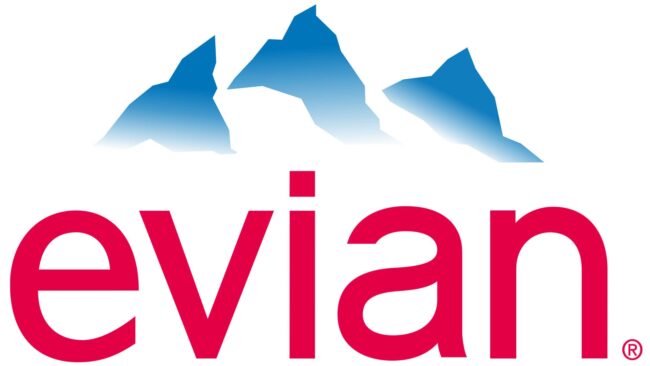 Evian Logo 2013-2019