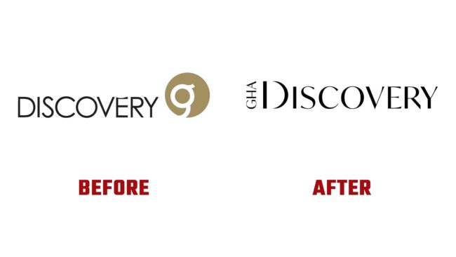GHA Discovery Avant et Apres Logo (histoire)