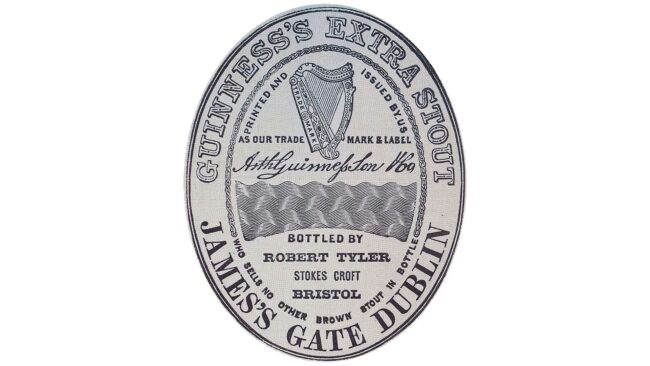 Guinness Logo 1862-1955
