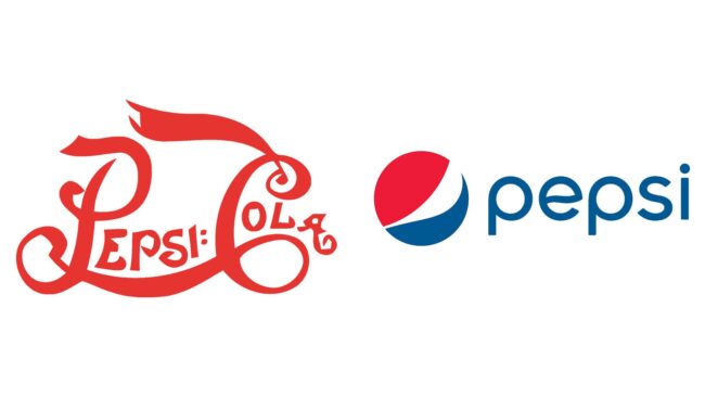 Pepsi-Cola logos d'entreprise d'hier à aujourd'hui