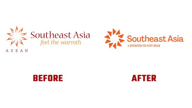 Southeast Asia Avant et Apres Logo (Histoire)