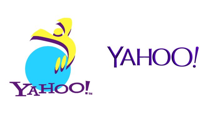 Yahoo! logos d'entreprise d'hier à aujourd'hui
