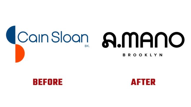 A.MANO Brooklyn Avant et Apres Logo (Histoire)