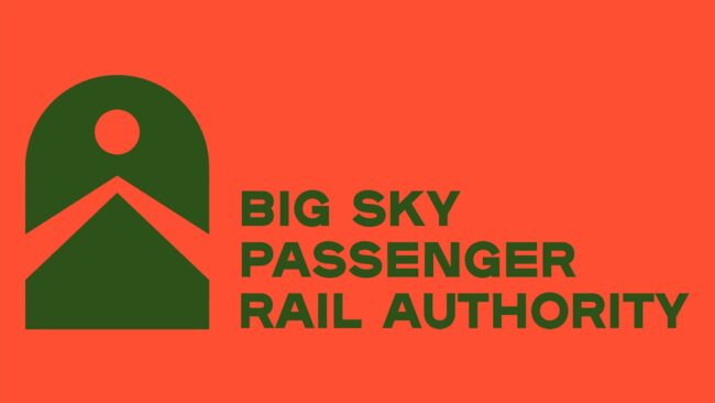 Big Sky Passenger Rail Authority Nouveau Logo
