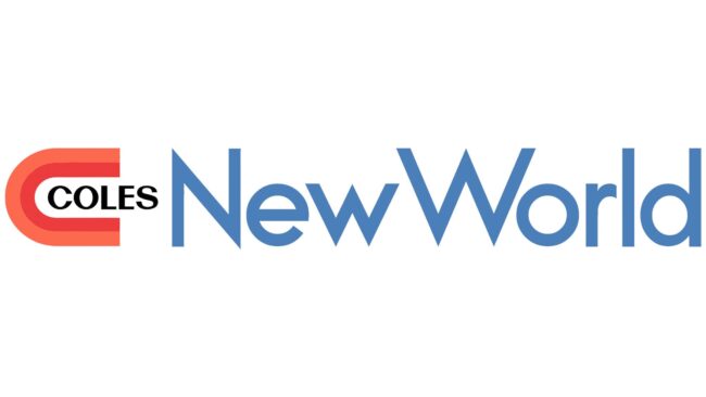 Coles New World Logo 1987-1991