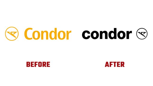 Condor Avant et Apres Logo (Histoire)
