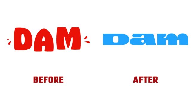 Dam Avant et Apres Logo (Histoire)