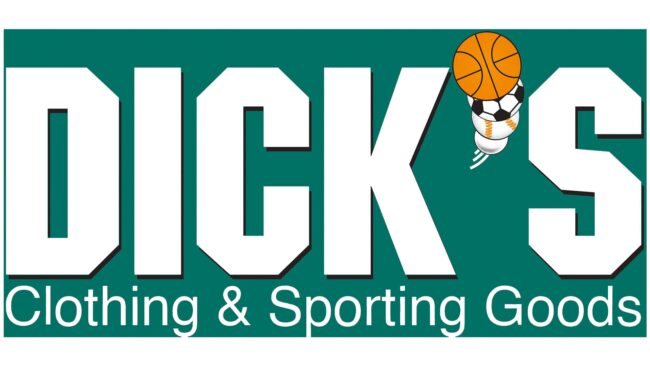 Dick's Clothing & Sporting Goods Logo 1980-1999