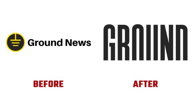Ground News Avant et Apres Logo (Histoire)
