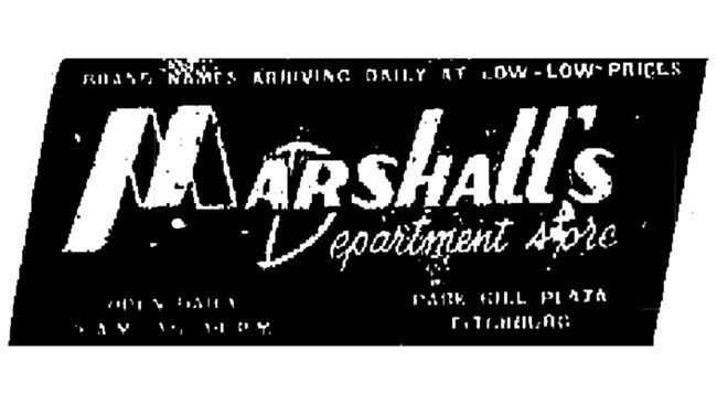 Marshalls Logo 1956-1970