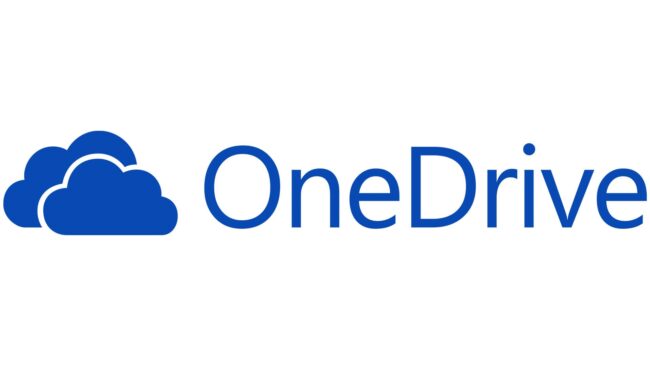 Microsoft OneDrive Logo 2014-2019