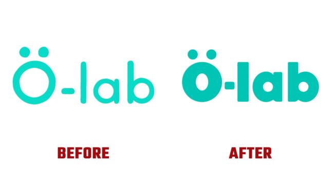 Ö lab Avant et Apres Logo (Histoire)