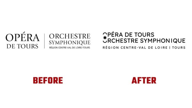 Opera de Tours Avant et Apres Logo (Histoire)