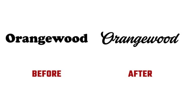 Orangewood Avant et Apres Logo (Histoire)