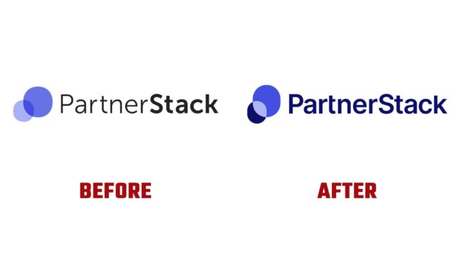 PartnerStack Avant et Apres Logo (Histoire)