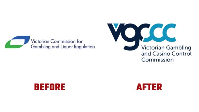 Victorian Gambling and Casino Control Commission Avant et Apres Logo (Histoire)