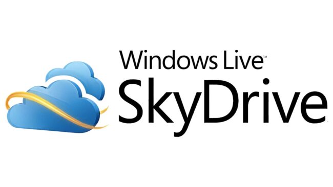 Windows Live SkyDrive Logo 2010-2011